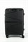Чемодан средний PP (Shell) с расширением 50057-2/черный 16241