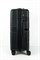 Чемодан средний PP (Shell) с расширением 50057-2/черный 16241
