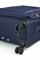 Чемодан средний текстильный Mironpan Partner с расширением 50062-M+/темно-синий 16319