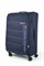 Чемодан большой текстильный Mironpan Partner с расширением 50062-L/темно-синий 16318