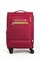 Чемодан маленький текстильный Mironpan Ripple с расширением 50063-S+/красный 16344