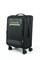 Чемодан маленький текстильный Mironpan Ripple с расширением 50063-S+/черный 16332