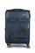 Чемодан средний текстильный Mironpan Pockets 50064-M+/темно-синий с расширением и съемными колесами 16357