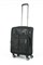 Чемодан маленький текстильный Mironpan Pockets 50064-S/черный с расширением и съемными колесами - фото 71339