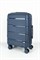 Чемодан маленький PP Impreza (Orlean) с расширением съемные колеса 50030-S/темно-синий 16096