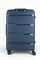 Чемодан большой PP Impreza (Orlean) с расширением съемные колеса 50030-XL/темно-синий 16094