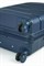 Чемодан большой PP Impreza (Orlean) с расширением съемные колеса 50030-XL/темно-синий 16094