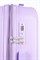 Чемодан маленький PP Impreza (Flash) с расширением съемные колеса 50040-S+/сиреневый 16523