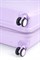 Чемодан маленький PP Impreza (Flash) с расширением съемные колеса 50040-S+/сиреневый 16523