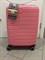 Чемодан маленький PP Impreza (10 полос) с расширением розовый (Уценка) 14960-У
