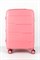 Чемодан средний PP Impreza (Orlean) с расширением съемные колеса 50030-M+/розовый 16553