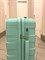 Чемодан средний PP (Slide) с несъемными колесами 50026-M/несъем/мятный (уценка) 16217-У