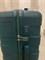Чемодан большой PP (Slide) с несъемными колесами 50026-L/несъем/темно-зеленый (уценка) 16219-У