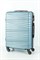 Чемодан средний ABS KK (Atlantic) 50071-M+/голубой со съемными 16585