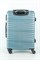 Чемодан средний ABS KK (Atlantic) 50071-M+/голубой со съемными 16585