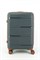 Чемодан средний PP (Beam) 50074-M+/темно-серый с коричневой фурнитурой 16781
