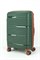 Чемодан средний PP (Beam) 50074-M+/темно-зеленый с коричневой фурнитурой 16784