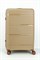 Чемодан большой PP (Beam) 50074-XL/песочный с коричневой фурнитурой 16789
