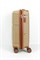 Чемодан маленький PP (Beam) 50074-S/песочный с коричневой фурнитурой 16791