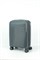 Чемодан маленький PP (Панцирь) 50066-XS/темно-серый 16428