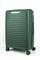 Чемодан большой PP (Stripe) 50075-L/темно-зеленый 16833