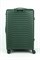 Чемодан большой PP (Stripe) 50075-L/темно-зеленый 16833