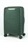 Чемодан средний PP (Stripe) 50075-M+/темно-зеленый 16834