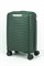 Чемодан маленький PP (Stripe) 50075-S/темно-зеленый 16835