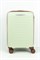 Чемодан маленький PP (Stripe) 50075-S/фисташковый с коричневым 16829