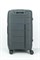 Чемодан средний PP (Cuboid) 50076-M+/темно-серый 16875