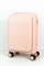 Чемодан маленький PP (Edge) со съемными колесами 50077-S/светло-розовый 16907